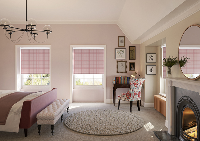 Falkirk, Pink Thistle - Twist&Fit Roller Blind - Image 8